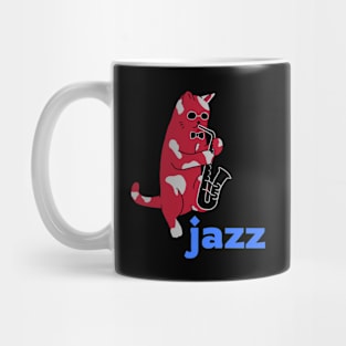 Jazz Cat Mug